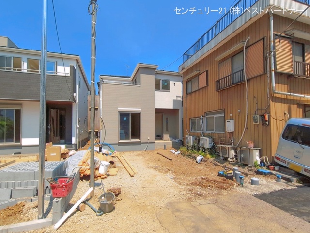 埼玉県蕨市北町5丁目の新築戸建て外構写真 2026年5月19日撮影
