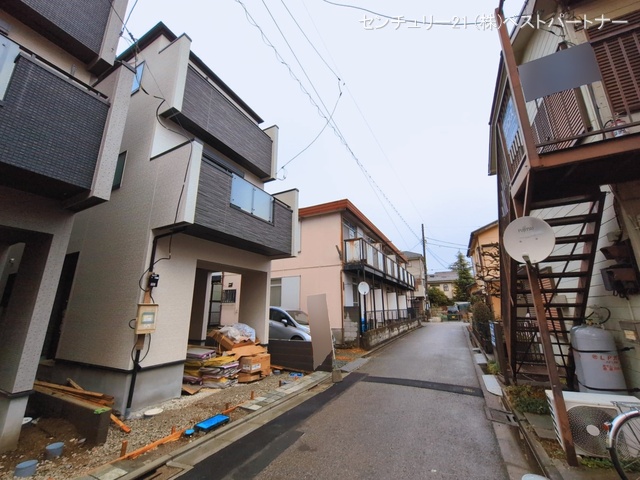 埼玉県蕨市中央７丁目の新築戸建て外構写真 2026年3月3日撮影