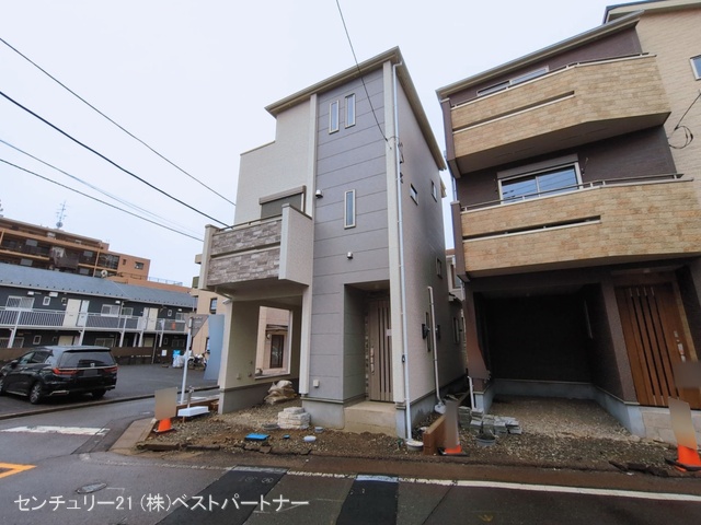 埼玉県戸田市喜沢２丁目の新築戸建て外構写真 2026年3月3日撮影