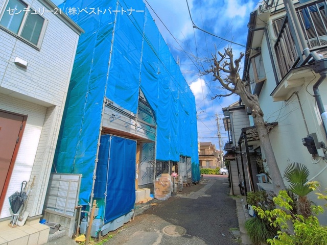 埼玉県戸田市喜沢南２丁目の新築戸建てシート写真 2026年3月26日撮影