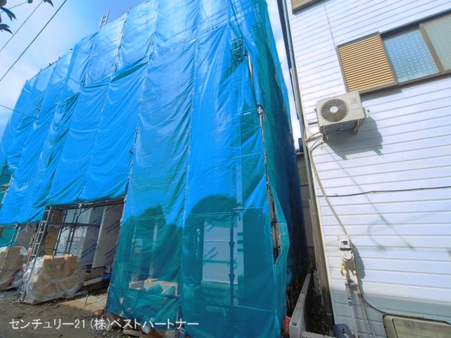 埼玉県戸田市喜沢南２丁目の新築戸建てシート写真 2026年3月26日撮影