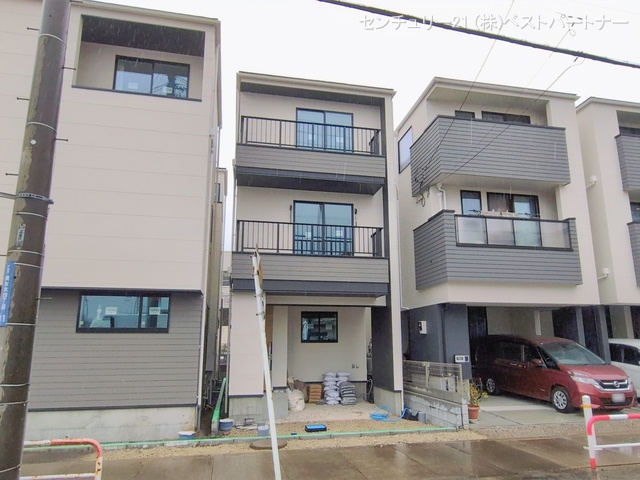 埼玉県戸田市美女木４丁目の新築戸建て外構写真 2026年2月24日撮影