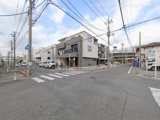 埼玉県戸田市美女木４丁目の新築戸建て外構写真 2026年2月23日撮影