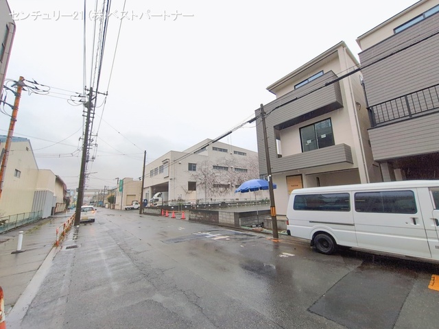 埼玉県戸田市美女木４丁目の新築戸建て外構写真 2026年2月24日撮影