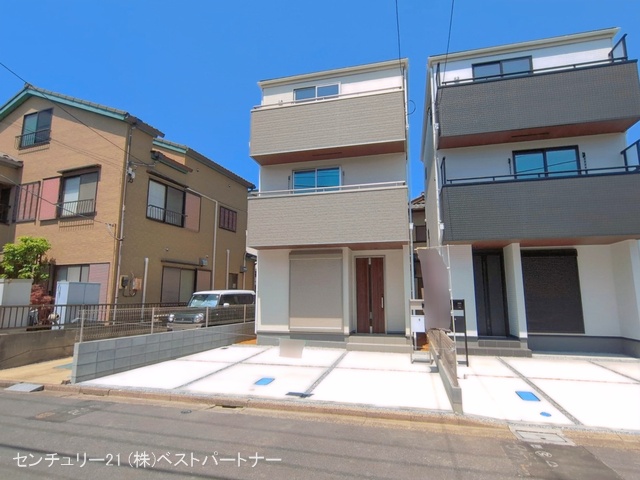埼玉県蕨市中央７丁目の新築戸建て完成写真 2026年5月17日撮影