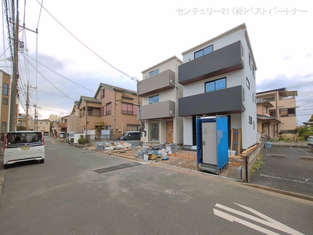 埼玉県蕨市中央７丁目の新築戸建て外構写真 2026年3月30日撮影