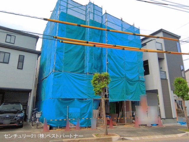 埼玉県蕨市中央７丁目の新築戸建て上棟写真 2026年4月12日撮影