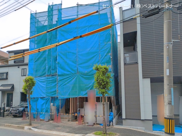 埼玉県蕨市中央７丁目の新築戸建て上棟写真 2026年4月12日撮影