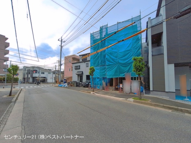 埼玉県蕨市中央７丁目の新築戸建て上棟写真 2026年4月12日撮影