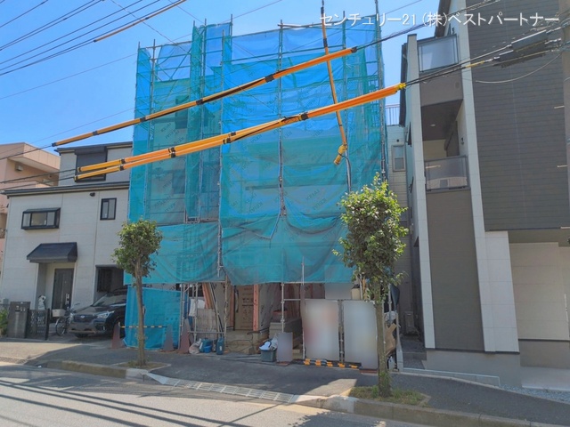 埼玉県蕨市中央7丁目の新築戸建てシート写真 2026年5月17日撮影