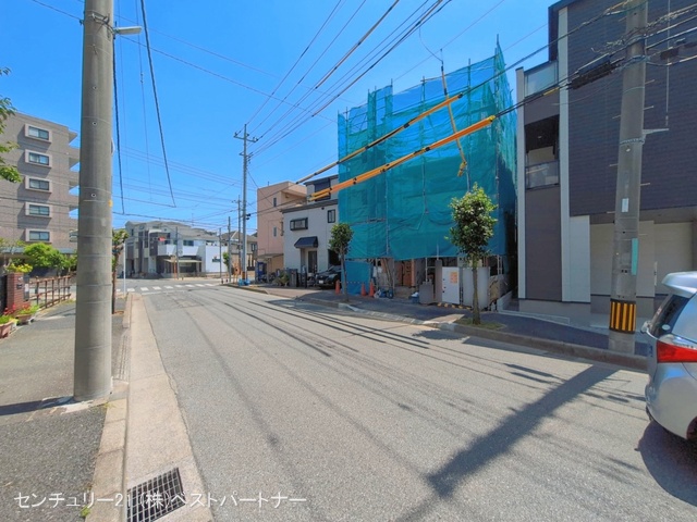 埼玉県蕨市中央7丁目の新築戸建てシート写真 2026年5月17日撮影