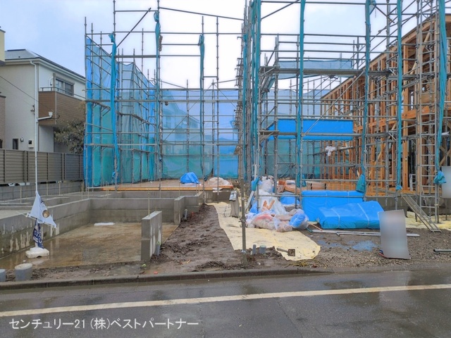 埼玉県戸田市美女木２丁目の新築戸建て基礎写真 2026年4月30日撮影