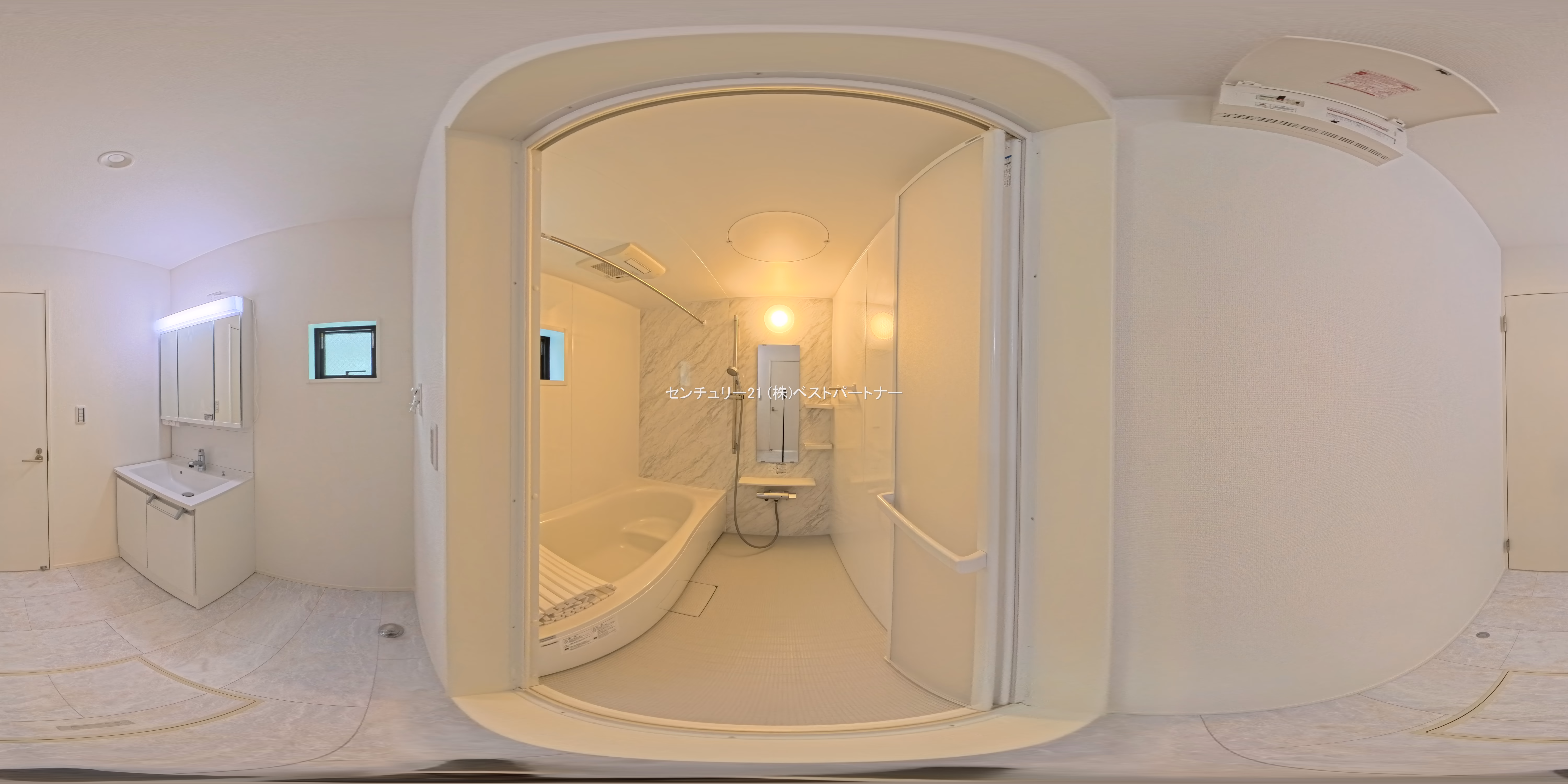 蕨市中央6丁目（戸建）01 パノラマ（お風呂）