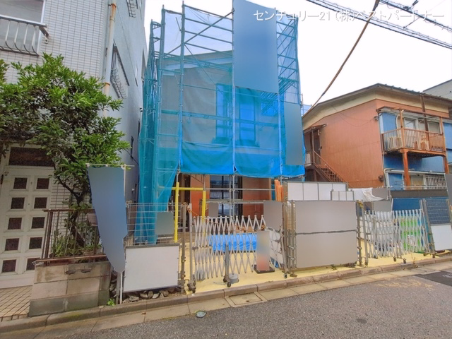 蕨市中央6丁目（戸建）01 上棟