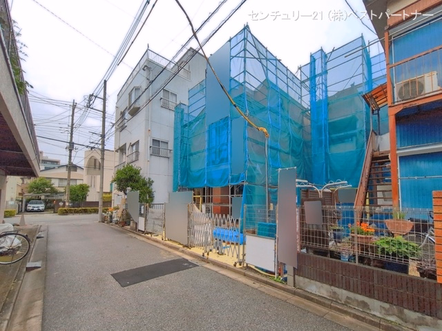 蕨市中央6丁目（戸建）01 上棟