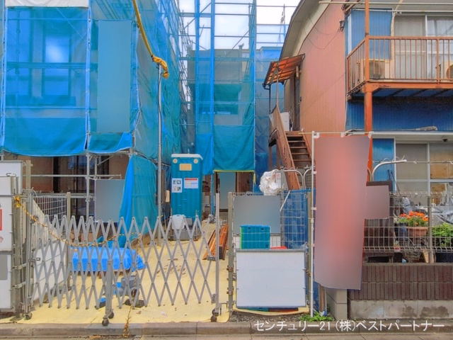 蕨市中央6丁目（戸建）02 上棟