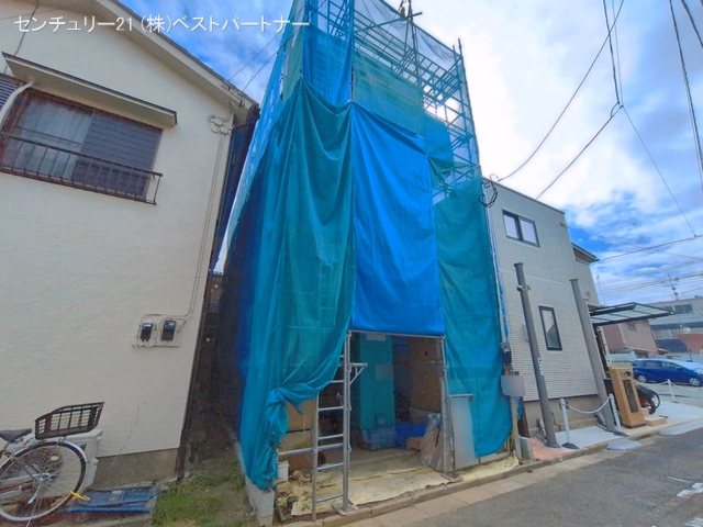 新築戸建て 蕨市南町311 1号棟 上棟