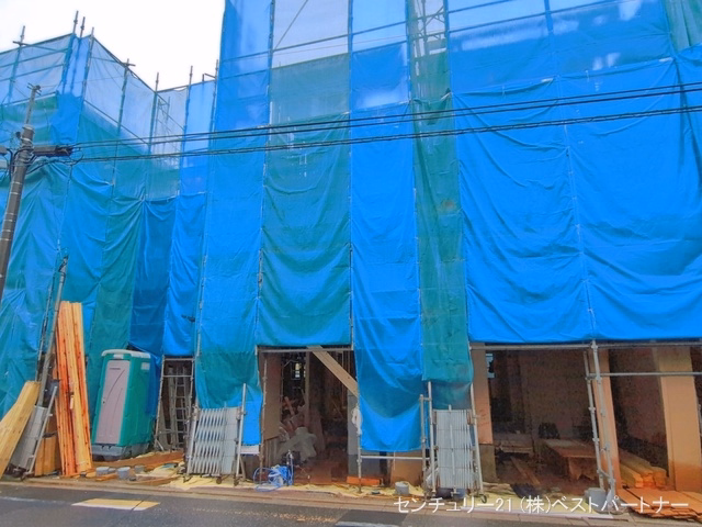 新築戸建て 戸田市喜沢115 No.4 上棟