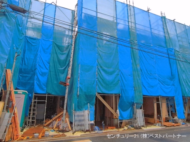 新築戸建て 戸田市喜沢115 No.4 上棟
