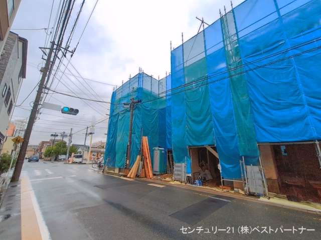 新築戸建て 戸田市喜沢115 No.4 上棟
