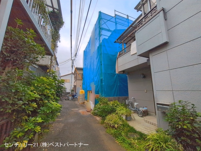 蕨市北町4丁目（戸建）01 上棟