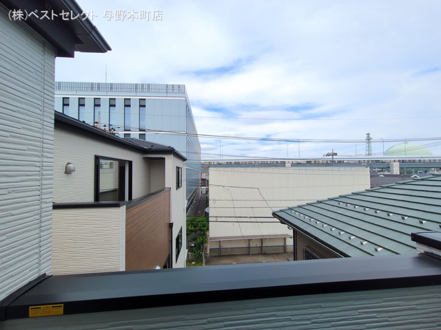 埼玉県さいたま市桜区栄和3丁目の新築戸建てバルコニー写真 2025年6月22日撮影
