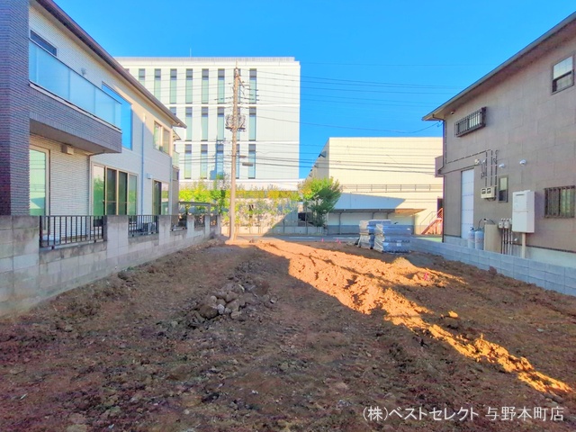 埼玉県さいたま市桜区栄和3丁目の新築戸建て更地・土地写真 2024年11月10日撮影