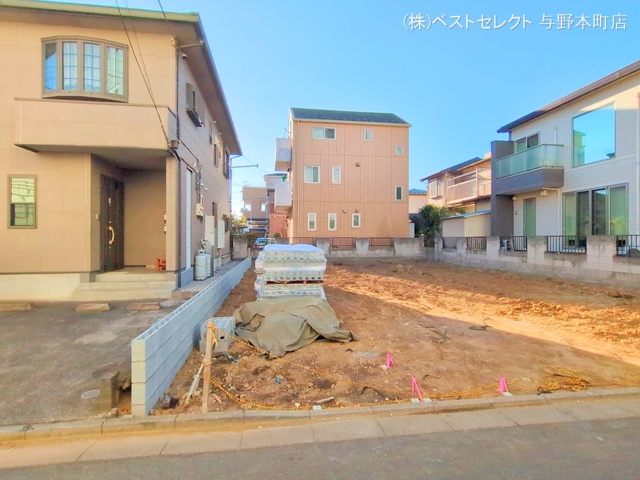埼玉県さいたま市桜区栄和3丁目の新築戸建て更地・土地写真 2024年11月10日撮影