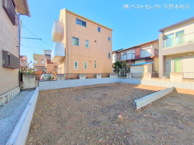 埼玉県さいたま市桜区栄和3丁目の新築戸建て更地・土地写真 2024年12月25日撮影