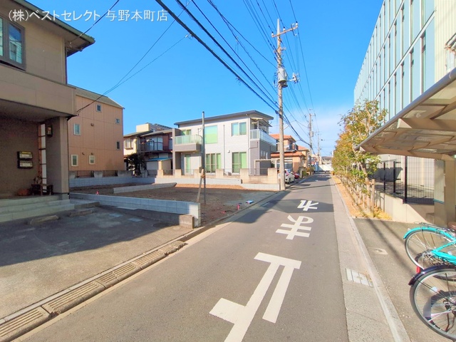埼玉県さいたま市桜区栄和3丁目の新築戸建て更地・土地写真 2024年12月25日撮影
