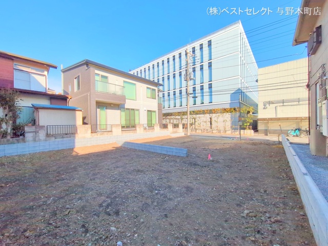 埼玉県さいたま市桜区栄和3丁目の新築戸建て更地・土地写真 2024年12月25日撮影