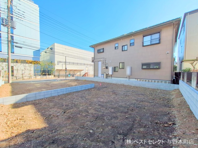 埼玉県さいたま市桜区栄和3丁目の新築戸建て更地・土地写真 2024年12月25日撮影