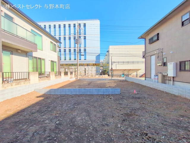 埼玉県さいたま市桜区栄和3丁目の新築戸建て更地・土地写真 2024年12月25日撮影