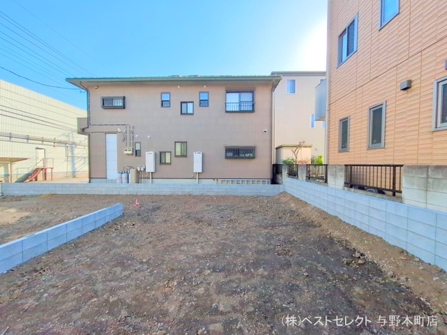 埼玉県さいたま市桜区栄和3丁目の新築戸建て更地・土地写真 2024年12月25日撮影