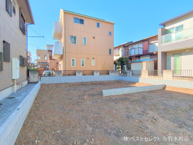 埼玉県さいたま市桜区栄和3丁目の新築戸建て更地・土地写真 2024年12月25日撮影