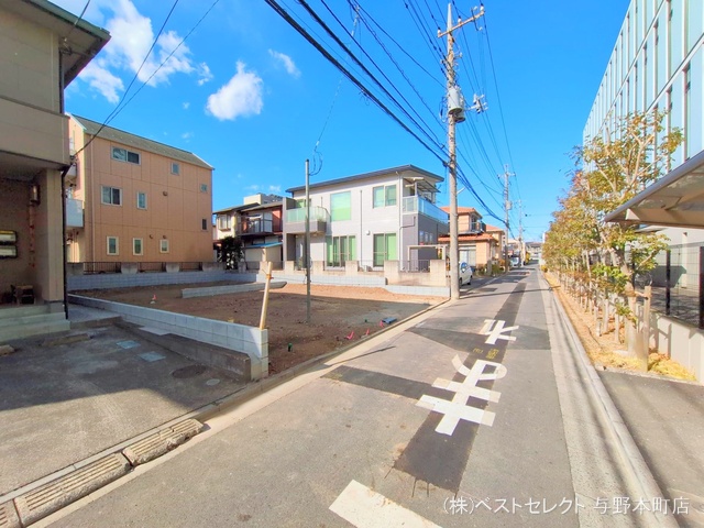 埼玉県さいたま市桜区栄和3丁目の新築戸建て更地・土地写真 2025年1月28日撮影
