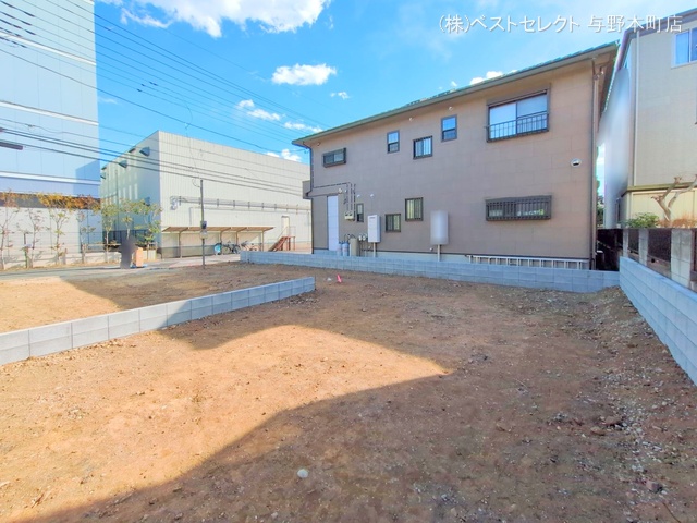 埼玉県さいたま市桜区栄和3丁目の新築戸建て更地・土地写真 2025年1月28日撮影