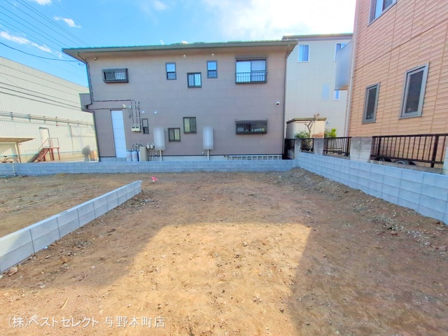 埼玉県さいたま市桜区栄和3丁目の新築戸建て更地・土地写真 2025年1月28日撮影