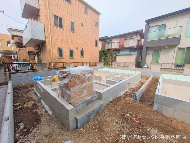 埼玉県さいたま市桜区栄和3丁目の新築戸建て基礎写真 2025年3月23日撮影