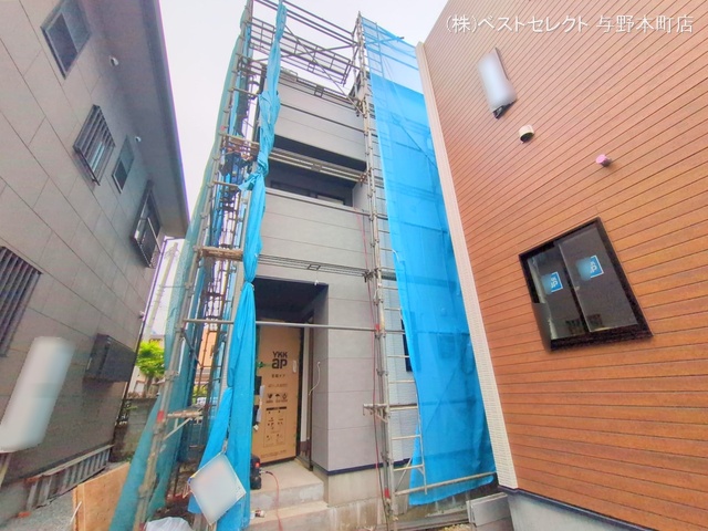 埼玉県さいたま市桜区栄和3丁目の新築戸建てシート写真 2025年4月27日撮影