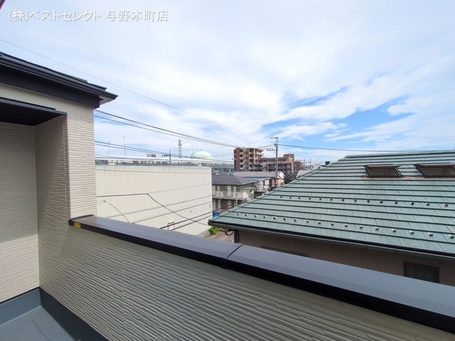 埼玉県さいたま市桜区栄和3丁目の新築戸建てバルコニー写真 2025年6月22日撮影