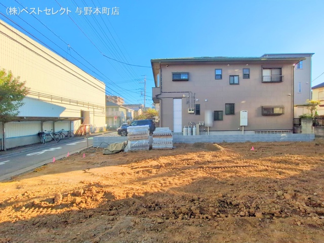 埼玉県さいたま市桜区栄和3丁目の新築戸建て更地・土地写真 2024年11月10日撮影