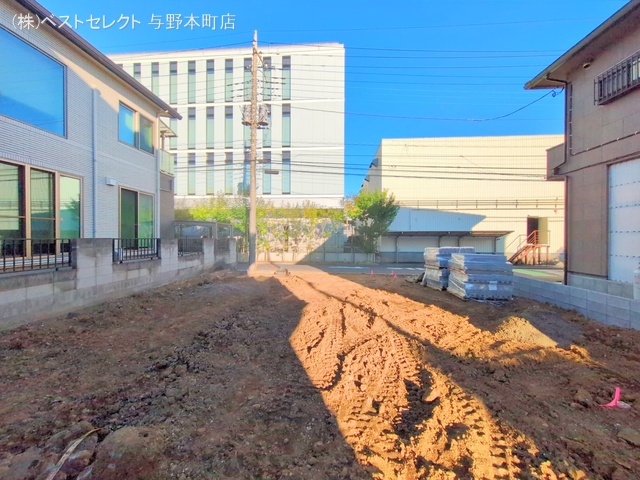 埼玉県さいたま市桜区栄和3丁目の新築戸建て更地・土地写真 2024年11月10日撮影