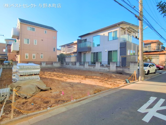 埼玉県さいたま市桜区栄和3丁目の新築戸建て更地・土地写真 2024年11月10日撮影