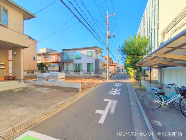 埼玉県さいたま市桜区栄和3丁目の新築戸建て更地・土地写真 2024年11月10日撮影