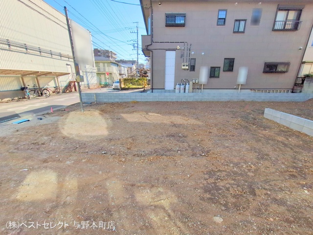 埼玉県さいたま市桜区栄和3丁目の新築戸建て更地・土地写真 2024年12月25日撮影