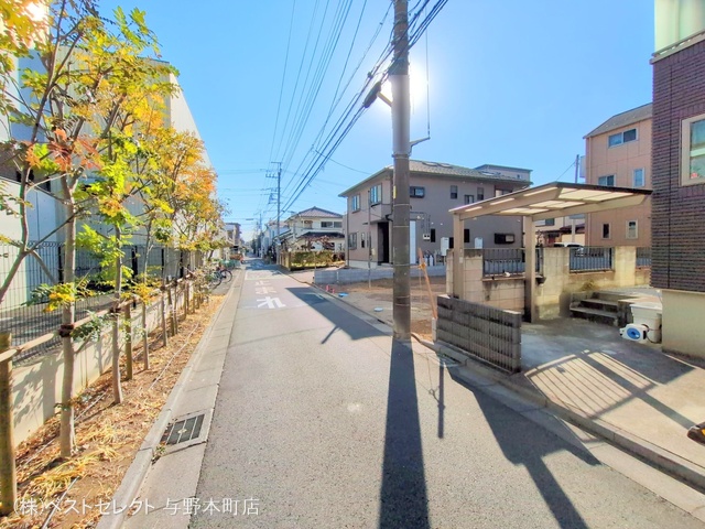 埼玉県さいたま市桜区栄和3丁目の新築戸建て更地・土地写真 2024年12月25日撮影