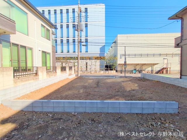 埼玉県さいたま市桜区栄和3丁目の新築戸建て更地・土地写真 2024年12月25日撮影