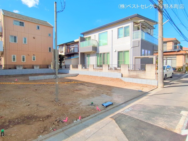 埼玉県さいたま市桜区栄和3丁目の新築戸建て更地・土地写真 2025年1月28日撮影