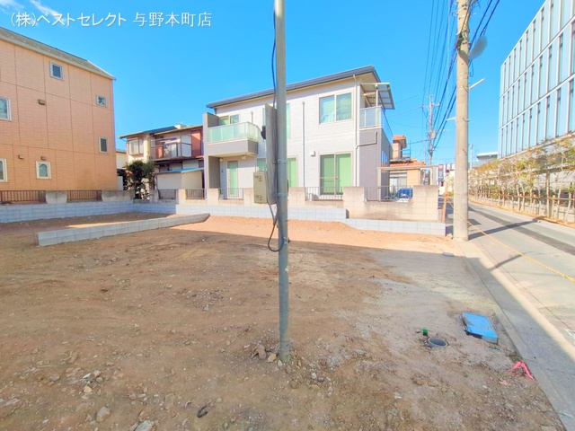 埼玉県さいたま市桜区栄和3丁目の新築戸建て更地・土地写真 2025年1月28日撮影